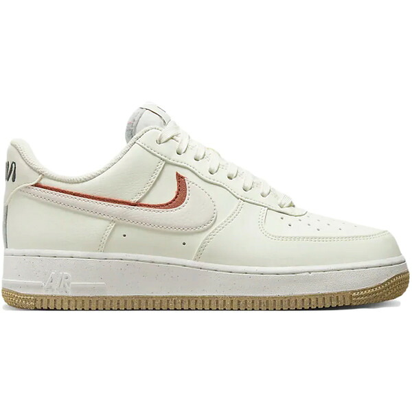 Nike ナイキ レディース スニーカー 【Nike Air Force 1 Low 82 Double Swoosh Sail Cinnabar Phantom (Women's)】 サイズ US_8.5(25.5cm) Sail/Sail/Cinnabar/Phantom｜asty