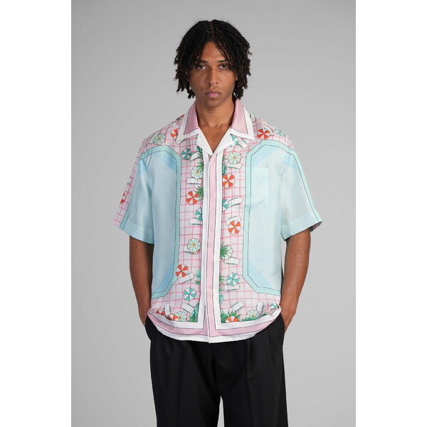 楽天市場】CASABLANCA／カサブランカ／LONG SLEEVE SILK SHIRT／ロング