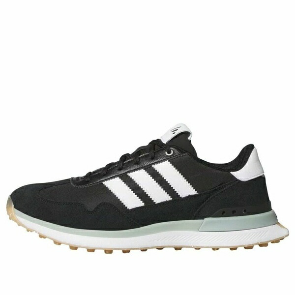 adidas アディダス レディース スニーカー  【(WMNS) adidas S2G 26 Spikeless Golf Textile \u0027Black White\u0027 JR1883】  大きさ US_6(23.0糎)