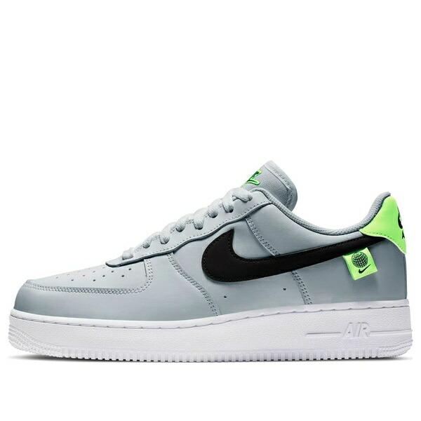 Nike ナイキ メンズ スニーカー  【Nike Air Force 1 \u002707 Low \u0027Worldwide Pack - Platinum Green Strike\u0027 CK7648-002】  大きさ US_9(27.0糎)