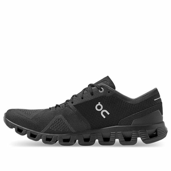 On Running オン 駈けっくら メンズ スニーカー  【On Running Cloud X \u0027Black Asphalt Grey\u0027 40.99706】  大きさ US_10.5(28.5珊)