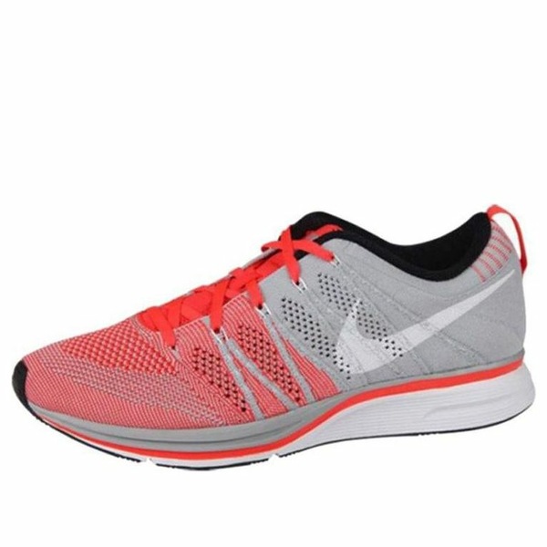 Nike ナイキ メンズ スニーカー  【Nike Flyknit Trainer+ \u0027Bright Crimson\u0027 532984-613】  大きさ US_8.5(26.5糎)