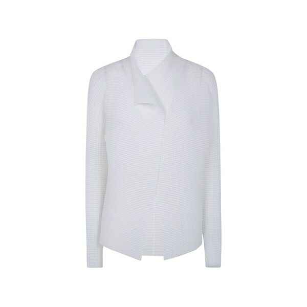 イッセイミヤケ レディース ティーシャツ トップス Long-sleeves shirt White