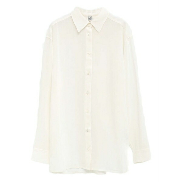 トーテム レディース プルオーバー トップス Classic collar shirt White