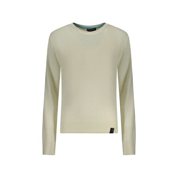 北の方大売り出し レディース 編み物\u0026プルオーバー アウター Fine-knit crew-neck sweater White