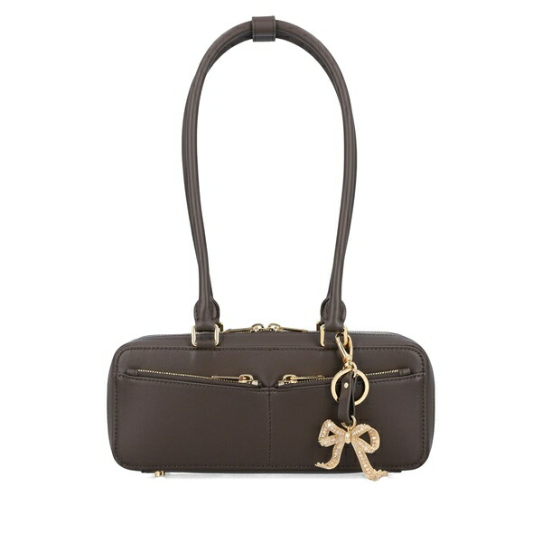 セルフ・ポートレイト レディース ショルダーバッグ 御徒面子 Leather handbag Brown