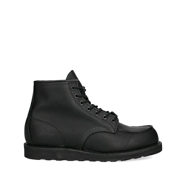 レッドウィング メンズ ブーツ シューズ Moc boots Black|asty