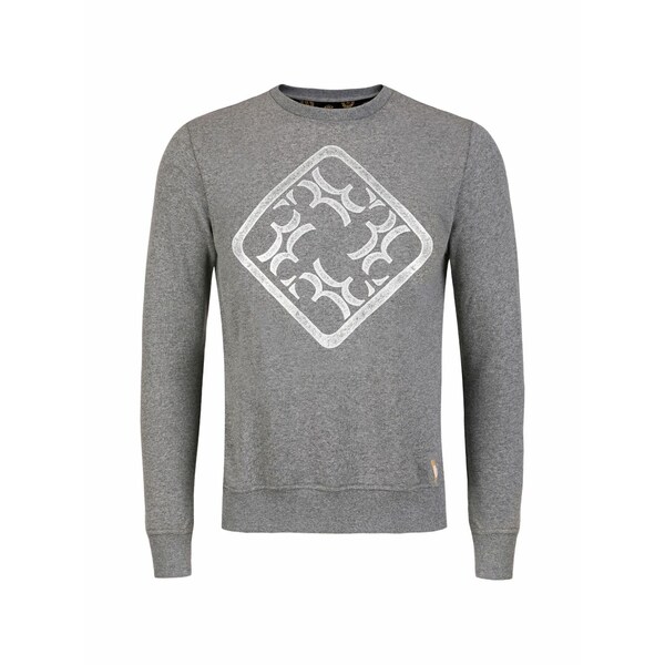 ビリオネア メンズ パーカー・スウェットシャツ アウター Roger logo-print sweatshirt Grey