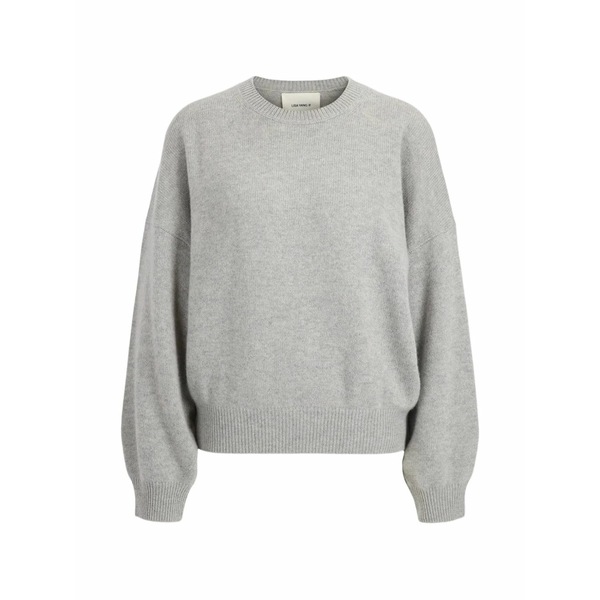 リサ・ヤン レディース 編み物\u0026ティーシャツ アウター Veira sweater Grey