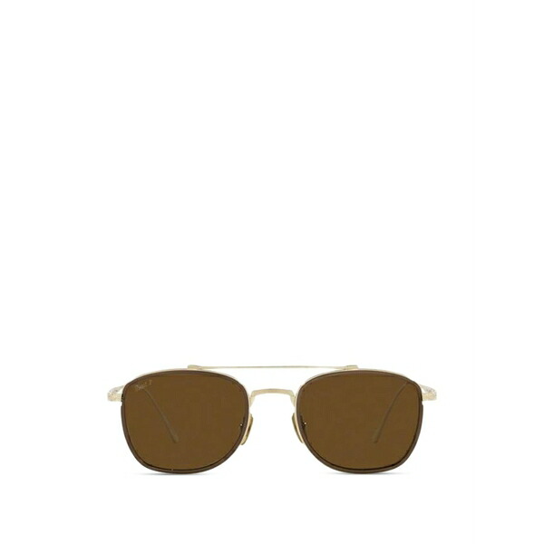 ペルソル メンズ サングラス・アイウェア 付属物 Square-frame sunglasses Brown