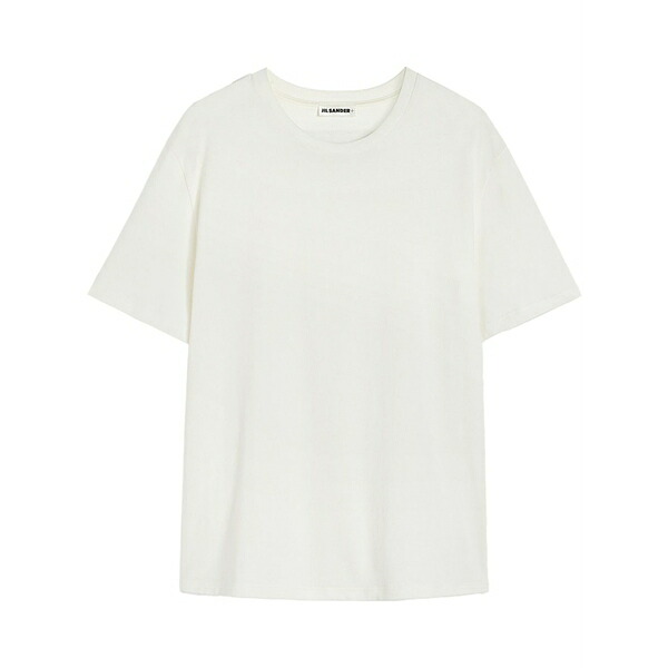 ジル・サンダー メンズ プルオーバー トップス Crew-neck t-shirt White
