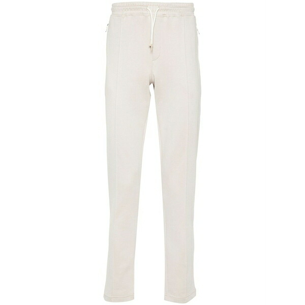 イレブンティ メンズ 心地好いズボン下 ボトムス Tapered track pants Neutrals