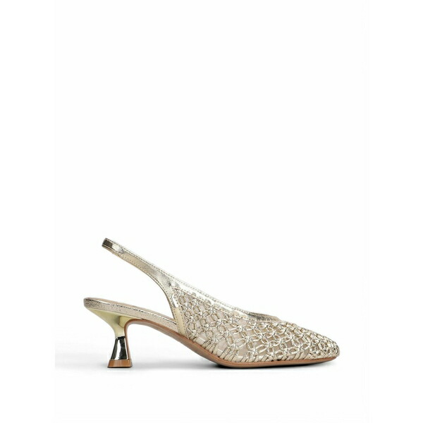 マークエリス レディース パンプス シューズ Woven slingback pumps Neutrals