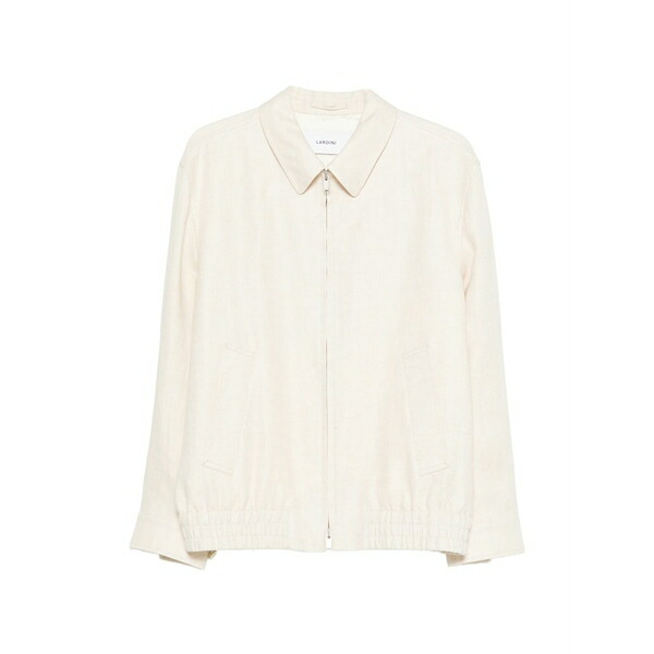 ラルディーニ メンズ 上衣＆上衣 アウター Zip-up bomber jacket Neutrals