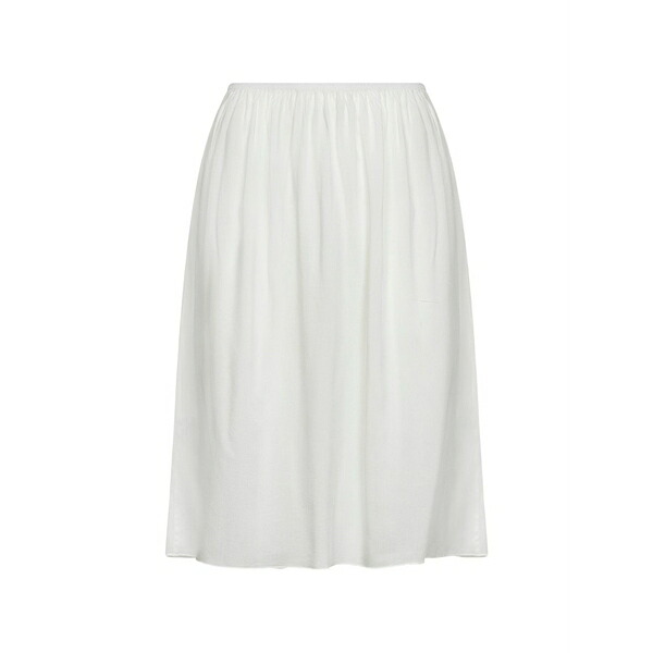 マウリツィオ レディース スコート ボトムス Elasticated gathered skirt White