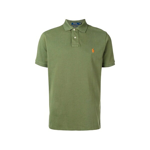 ラルフローレン メンズ スポーツシャツ トップス Logo-embroidered mesh polo shirt Green