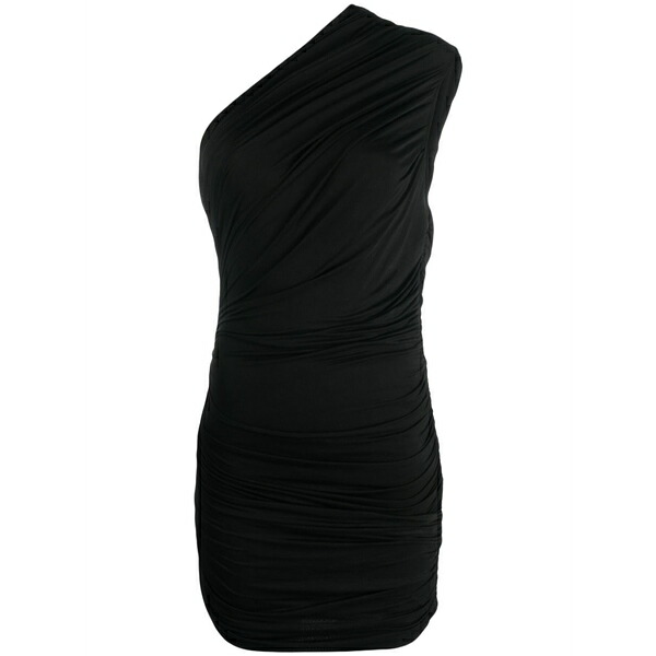 ゲージ81 レディース 衣装 トップス Ira one-shoulder draped MIDI dress Black