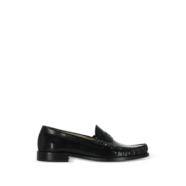 スチュアート ワイツマン レディース スリッポン・ローファー シューズ Lottie penny loafers Black