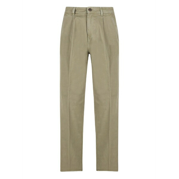 フェイ メンズ 心地好いズボン下 ボトムス Cotton trousers Green