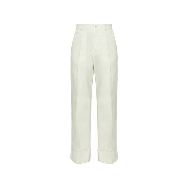 バリー メンズ 心地好いズボン下 ボトムス Cuffed trousers Neutrals