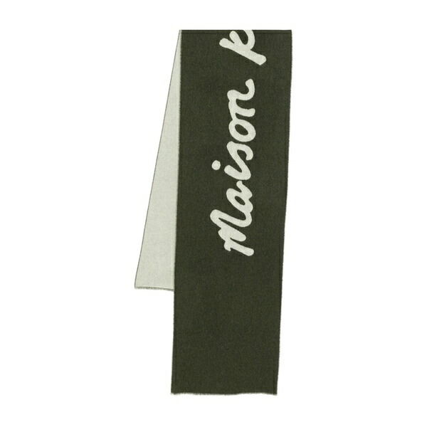 住み家 稲荷 メンズ えり巻き・袈裟・えり巻き 付属物 Handwriting scarf Green