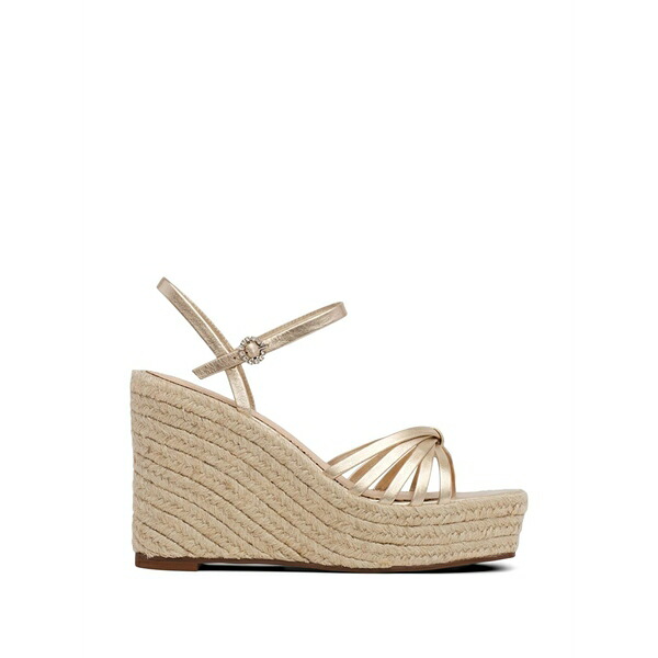 サンクアセプト レディース サンダル シューズ Helen wedge-heeled sandals  Gold