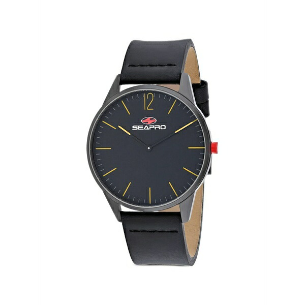 セアポロ メンズ ウオッチ 付属物 Black hole 40粍 watch Black