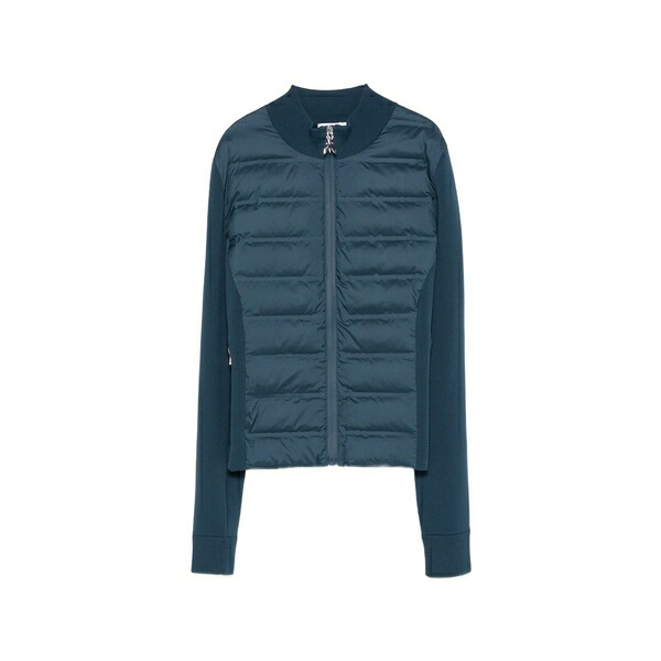 パトリツィア ペペ レディース 上衣＆上衣 アウター Quilted zipped puffer jacket Blue