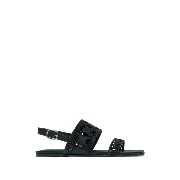 ベルナルド レディース サンダル シューズ Cutout strap sandals Black