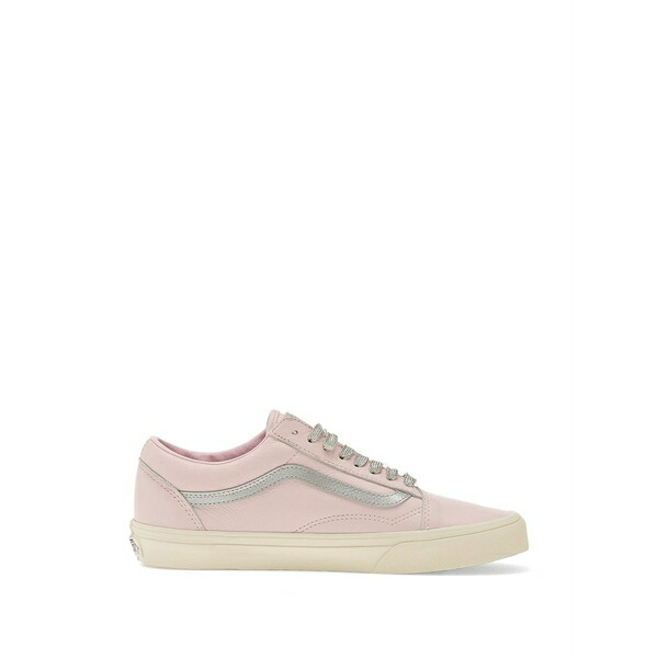 バンズ メンズ スニーカー シューズ Old skool lace-up leather sneakers Pink