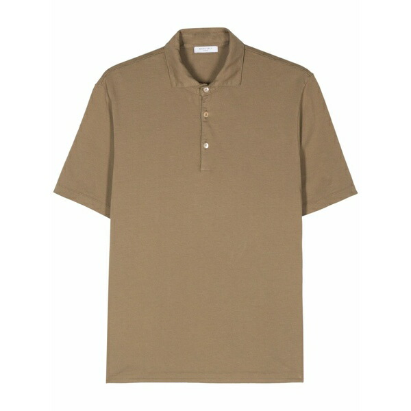 ボリオリ メンズ スポーツシャツ トップス Cotton polo shirt Neutrals
