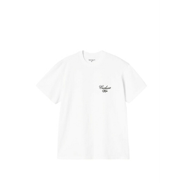 鉄道車両ハート型 メンズ ティーシャツ トップス S/s gracious t-shirt White
