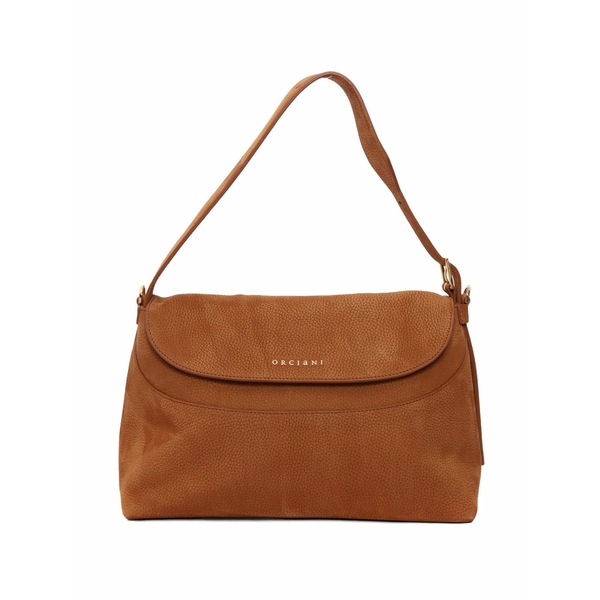 オルチアーニ レディース トートバッグ 御徒面子 Nana tote bag Brown