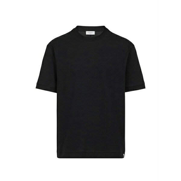 パウロペコラ メンズ ティーシャツ トップス Cotton t-shirt Black
