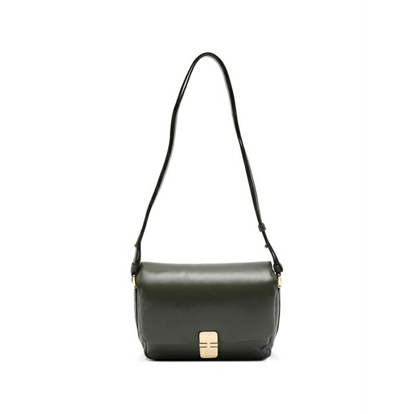 アーペーセー レディース ショルダーバッグ 御徒面子 Jad leather shoulder bag Green