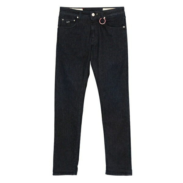 トラマロッサ メンズ ジーンズズボン下 ボトムス Ring-detail five-pocket jeans Blue