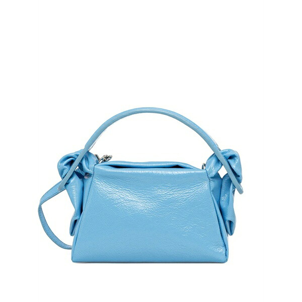 ケンゾー レディース ショルダーバッグ 御徒面子 Knotted cross body bag Blue