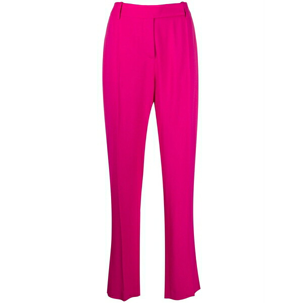 ヴァレンティノ ガラヴァーニ レディース カジュアルパンツ ボトムス Mid-rise straight trousers Pink｜asty