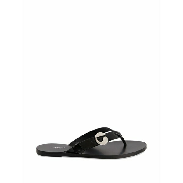 コペルニ レディース サンダル シューズ Logo strap sandals Black