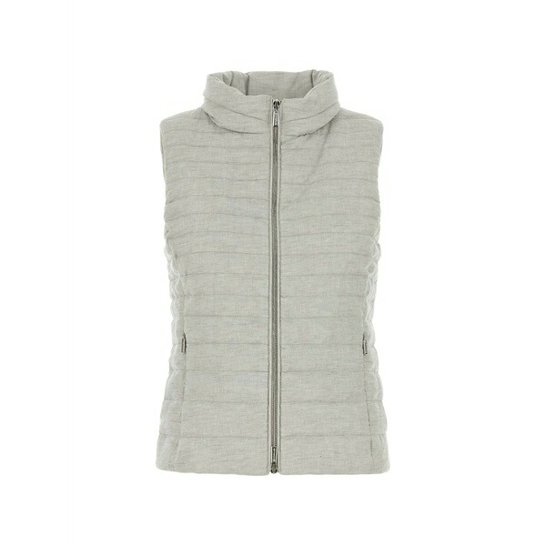 ムーレー レディース 上衣＆上衣 アウター Villan sleeveless down jacket Grey