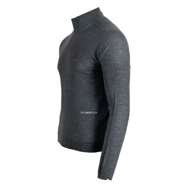 J.W.アンダーソン レディース 編み物\u0026スウェーター アウター High-neck jumper Grey