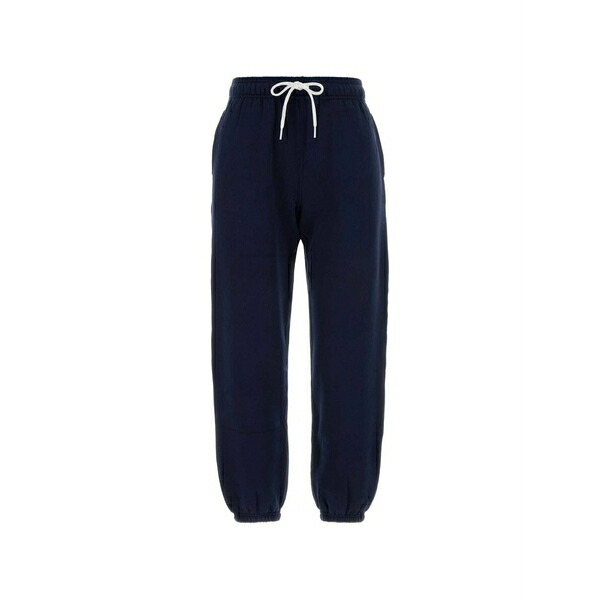 ラルフローレン レディース 心地よいズボン下 ボトムス Drawstring track pants Blue