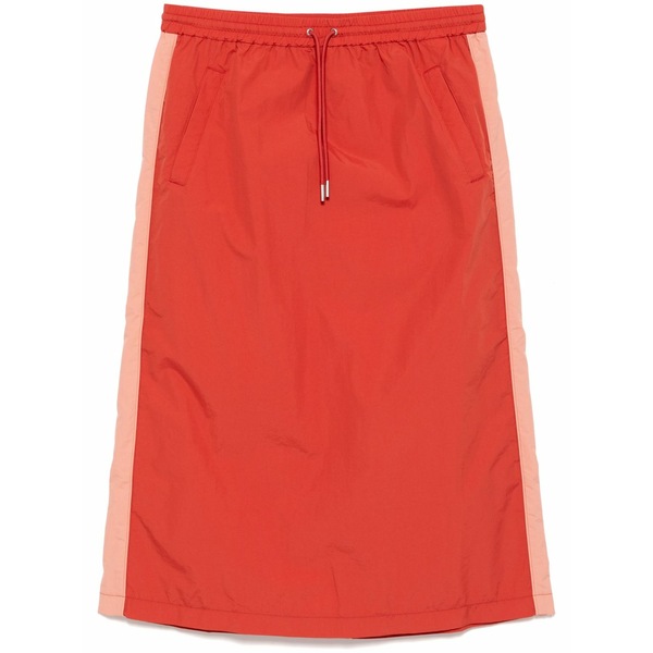 棲み家 狐狸 レディース スコート ボトムス Flash fox long skirt Red