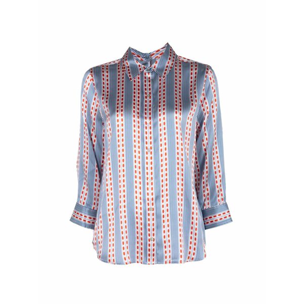 ラジャンス レディース プルオーバー トップス Danie striped blouse Blue