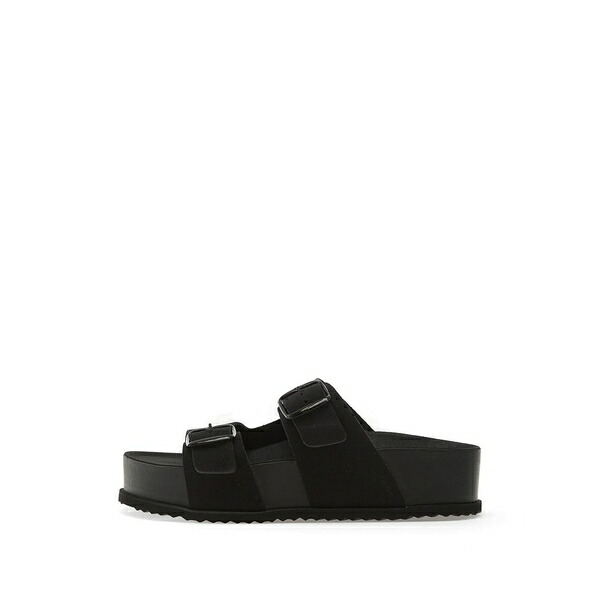 ジェオックス レディース サンダル シューズ Buckle-strap platform sandals Black
