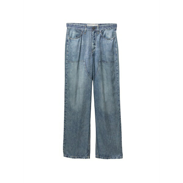 ラグアンドボーン レディース 心地好いズボン下 ボトムス Denim-printed trousers Blue