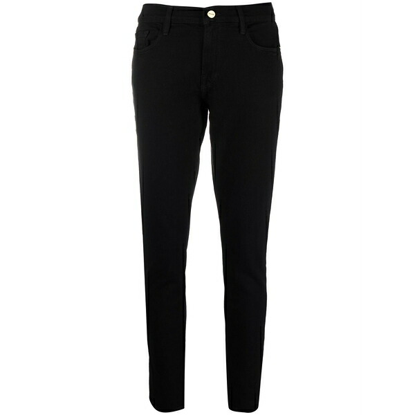 ひな形 レディース ジーンズズボン下 ボトムス Le garcon mid-rise skinny jeans Black