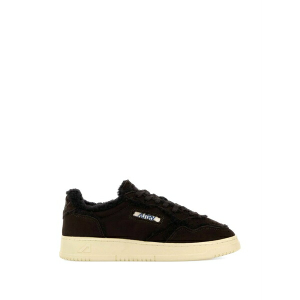 オートリー レディース スニーカー シューズ Medalist suede sneakers Brown