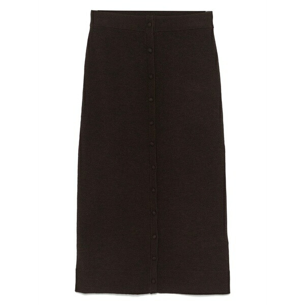 ヴィクトリア ベッカム レディース スコート ボトムス Button-detail MIDI skirt Brown