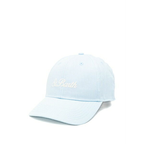 エムシーツーセイントバース メンズ 鳥打ち帽 付属物 Baseball n embroidered baseball cap Blue
